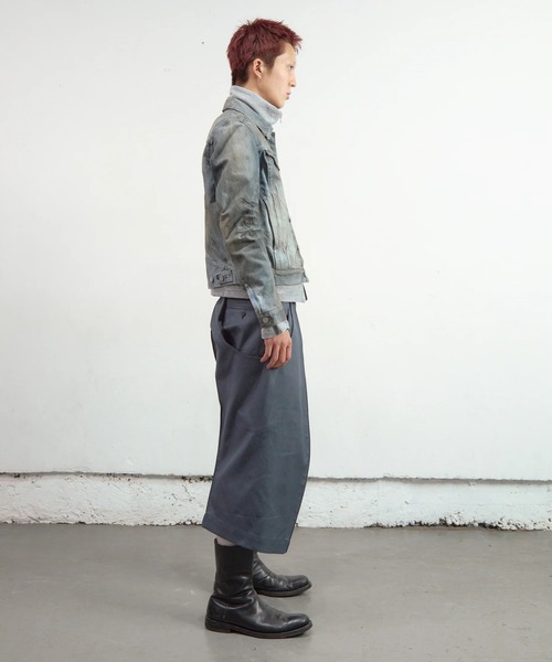 NVRFRGT（ネヴァーフォーゲット）の「DENIM TRUCKER JACKET（デニムジャケット・メンズ・インディゴブルー・2/3）」の3枚目の写真