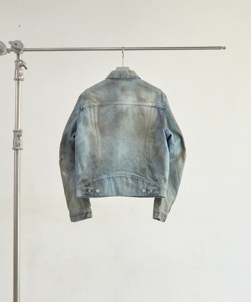 NVRFRGT（ネヴァーフォーゲット）の「DENIM TRUCKER JACKET（デニムジャケット・メンズ・インディゴブルー・2/3）」の5枚目の写真