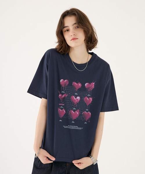 セール】MELTING HEART GRAPHIC T-SHIRT / メルティングハート