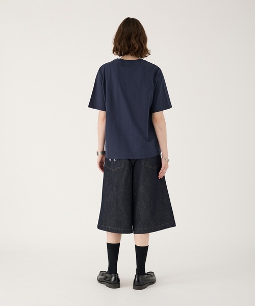 ONCILY（オンシェリー）の「MELTING HEART GRAPHIC T-SHIRT / メルティングハートグラフィックTシャツ（Tシャツ/カットソー・メンズ・ブラック/ホワイト系その他/イエロー/ネイビー/オフホワイト/ブラック系その他/ホワイト/ブラック系その他2/ネイビー系/ネイビー系1・SMALL/LARGE/MEDIUM）」の20枚目の写真