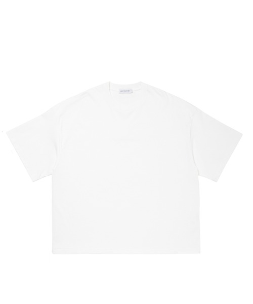 COOTIE PRODUCTIONS(クーティープロダクションズ)の「Spanish Pima Boxy S/S Tee(Tシャツ/カットソー・メンズ・ホワイト/ブラック・X-LARGE/LARGE/MEDIUM/SMALL)」の1枚目の写真