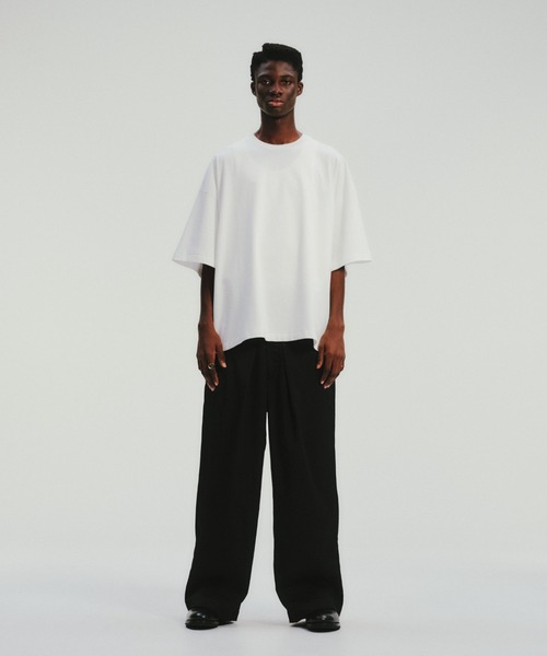 COOTIE PRODUCTIONS(クーティープロダクションズ)の「Spanish Pima Boxy S/S Tee(Tシャツ/カットソー・メンズ・ホワイト/ブラック・X-LARGE/LARGE/MEDIUM/SMALL)」の8枚目の写真