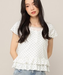 Heather | レイヤードヘンリーネックTEE　774726(Tシャツ/カットソー)