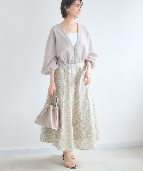 KATHARINE ROSS(キャサリンロス)の「【MADE IN JAPAN】NAZANINプリントスカートMade With Liberty Fabrics(スカート・レディース・ブルー/オレンジ/ピンク・FREE)」の15枚目の写真