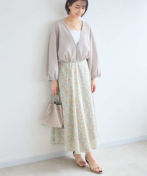 KATHARINE ROSS(キャサリンロス)の「【MADE IN JAPAN】NAZANINプリントスカートMade With Liberty Fabrics(スカート・レディース・ブルー/オレンジ/ピンク・FREE)」の17枚目の写真