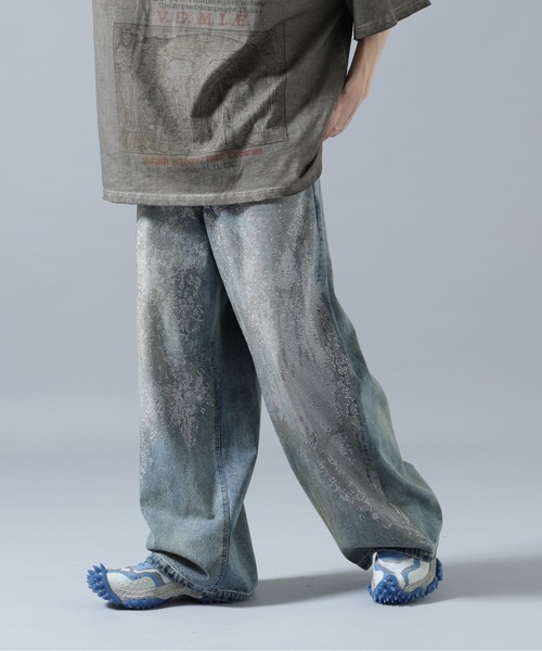 DANKE SCHON(ダンケシェーン)の「DankeSchon/ダンケシェーン/12oz BAGGY JEANS/SWARO(デニムパンツ・メンズ・インディゴブルー・S/M/L)」の3枚目の写真