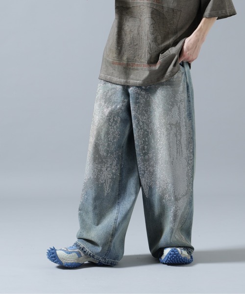 DANKE SCHON(ダンケシェーン)の「DankeSchon/ダンケシェーン/12oz BAGGY JEANS/SWARO(デニムパンツ・メンズ・インディゴブルー・S/M/L)」の4枚目の写真
