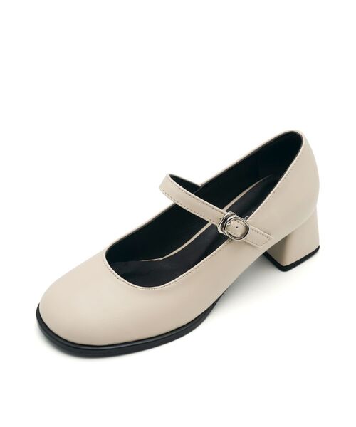 SPUR(シュプール)の「Dave メリージェーンパンプス 5cm -UA8033 (3color)(パンプス・レディース・アイボリー/ブラック・24cm/23.5cm/23cm/22.5cm/24.5cm/25cm)」の1枚目の写真