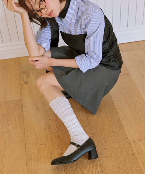 SPUR(シュプール)の「Dave メリージェーンパンプス 5cm -UA8033 (3color)(パンプス・レディース・アイボリー/ブラック・24cm/23.5cm/23cm/22.5cm/24.5cm/25cm)」の9枚目の写真