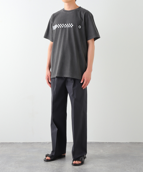 EDIFICE(エディフィス)の「Ready Steady Go! × 島津由行 別注 プリント Tシャツ(Tシャツ/カットソー・メンズ・ホワイト系その他/ホワイト/ブラック系その他/ブラック・LARGE/MEDIUM)」の13枚目の写真