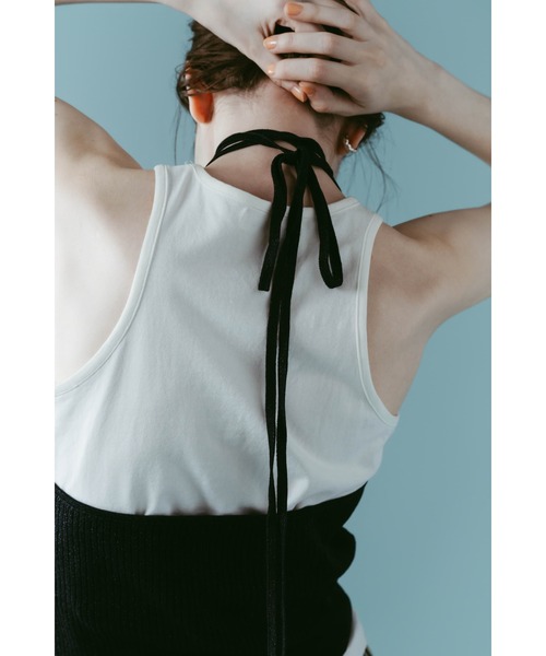 Knuth Marf(クヌースマーフ)の「knit halter bustier(その他トップス・レディース・ネイビー/ブラウン/グレー/グリーン・FREE)」の11枚目の写真