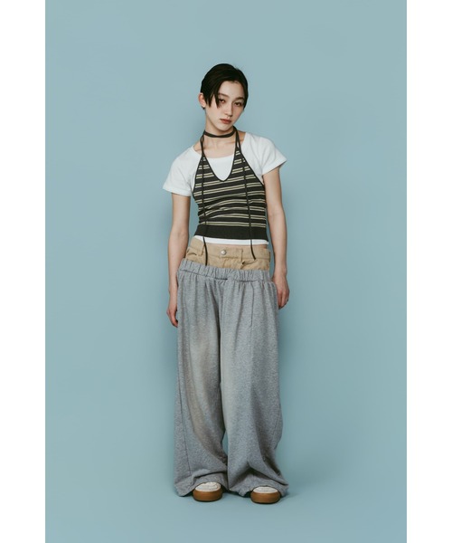 Knuth Marf(クヌースマーフ)の「knit halter bustier(その他トップス・レディース・ネイビー/ブラウン/グレー/グリーン・FREE)」の16枚目の写真