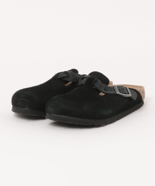 ビルケンシュトック 1030497 Boston Braided LEOI/LEVE Black [Narrow