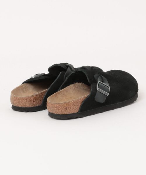 BIRKENSTOCK（ビルケンシュトック）の「ビルケンシュトック 1030497 Boston Braided LEOI/LEVE Black [Narrow]/ボストン スエードブラック（サンダル・レディース・ブラック・37/38/36/41/39/42/43）」の2枚目の写真