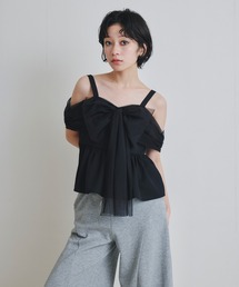 REDYAZEL（レディアゼル）の「ラップドリボン2WAYトップス（キャミソール）」