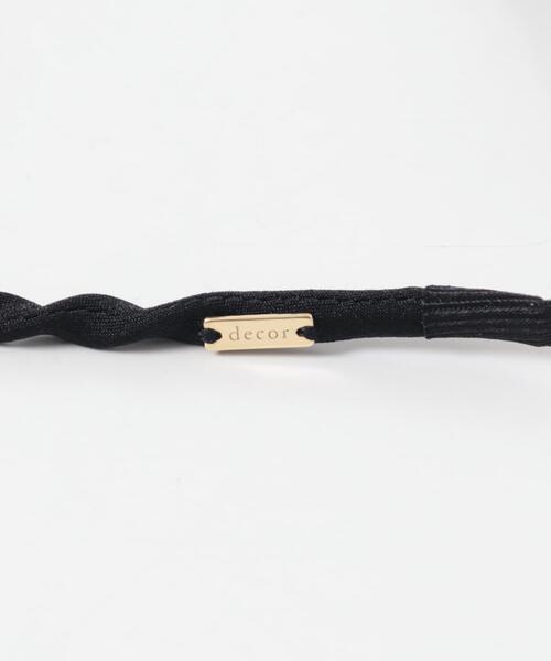 URBAN RESEARCH(アーバンリサーチ)の「decor『デコール』 TWIST HEADBAND(カチューシャ・レディース・モカ/ブラック・-)」の7枚目の写真