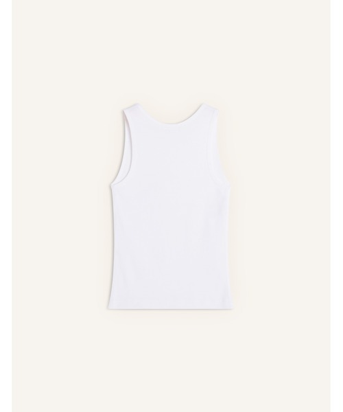 Maison Kitsune(メゾンキツネ)の「BABY FOX TANK TOP(タンクトップ・レディース・ホワイト・XS)」の5枚目の写真