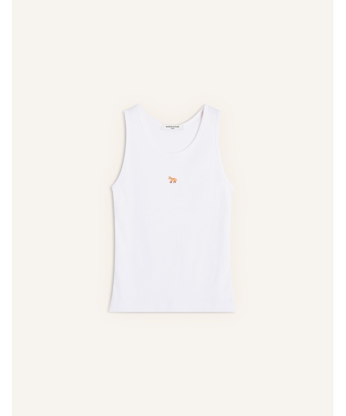 Maison Kitsune(メゾンキツネ)の「BABY FOX TANK TOP(タンクトップ・レディース・ホワイト・XS)」の4枚目の写真
