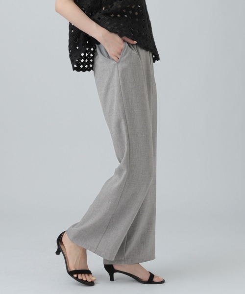 LEPSIM(レプシィム)の「ツイードストレートパンツ 647589(その他パンツ・レディース・ブラック/グレー・MEDIUM/LARGE)」の9枚目の写真