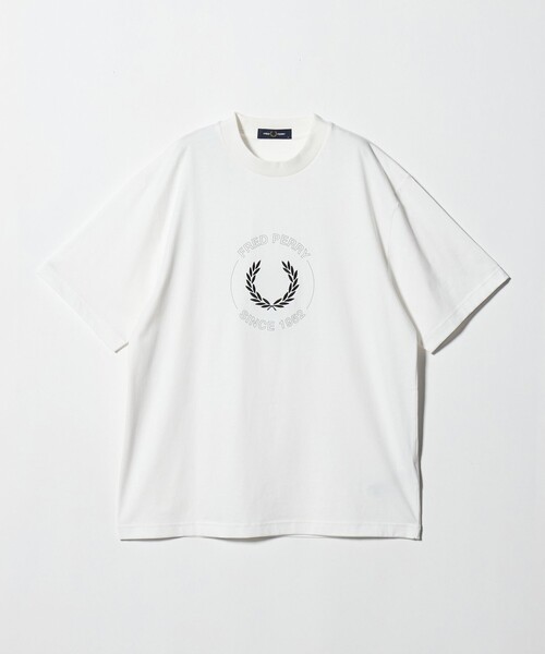 FRED PERRY(フレッドペリー)の「<FRED PERRY>サークル グラフィック ロゴ 半袖 Tシャツ(Tシャツ/カットソー・メンズ・ホワイト/ブラック・M/L)」の8枚目の写真