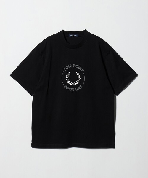 FRED PERRY(フレッドペリー)の「<FRED PERRY>サークル グラフィック ロゴ 半袖 Tシャツ(Tシャツ/カットソー・メンズ・ホワイト/ブラック・M/L)」の12枚目の写真