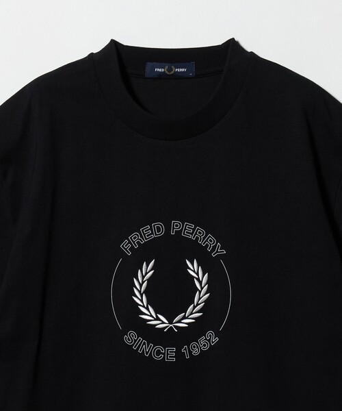 FRED PERRY(フレッドペリー)の「<FRED PERRY>サークル グラフィック ロゴ 半袖 Tシャツ(Tシャツ/カットソー・メンズ・ホワイト/ブラック・M/L)」の14枚目の写真