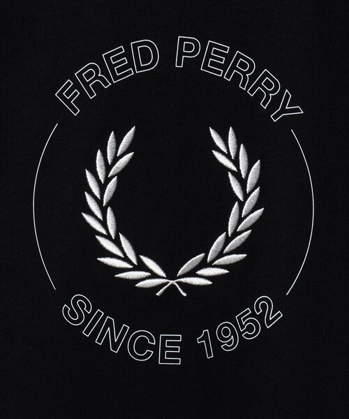 FRED PERRY(フレッドペリー)の「<FRED PERRY>サークル グラフィック ロゴ 半袖 Tシャツ(Tシャツ/カットソー・メンズ・ホワイト/ブラック・M/L)」の17枚目の写真
