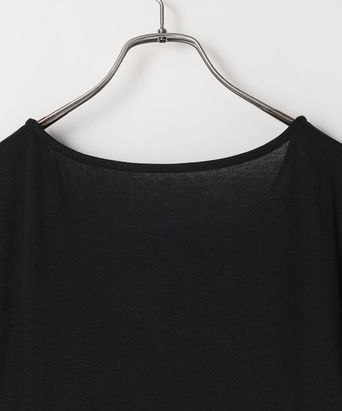 LOWRYS FARM(ローリーズファーム)の「チュールレイヤードSS 1032082(Tシャツ/カットソー・レディース・アイボリー/ブラック/ブルー・FREE)」の7枚目の写真