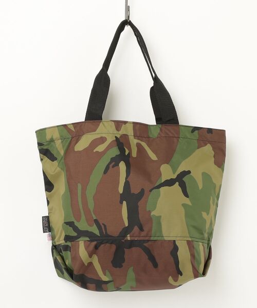 MELO（メロ）の「【MELO】メロ/TOTE BACK(Lサイズ) MADE IN USA(New York)（トートバッグ・メンズ・オレンジ/カモフラージュ/ベージュ系その他・FREE）」の3枚目の写真