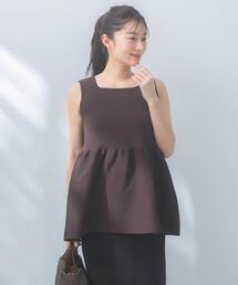 URBAN RESEARCH ROSSO WOMEN | ウォッシャブルペプラムニットトップス(ニット/セーター)
