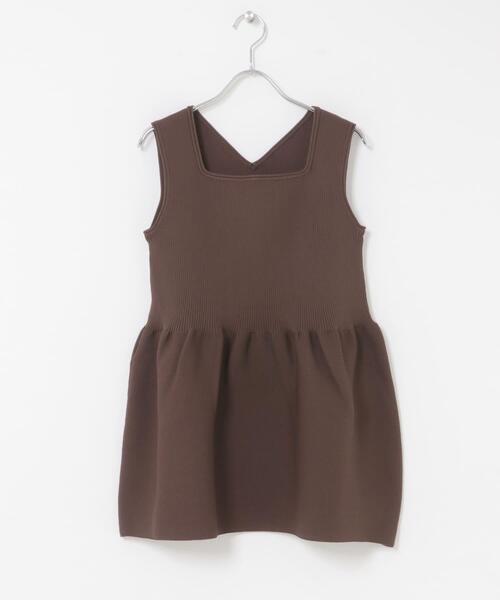 URBAN RESEARCH ROSSO WOMEN(アーバンリサーチ ロッソ)の「ウォッシャブルペプラムニットトップス(ニット/セーター・レディース・ピンク/ブラウン/ブラック・FREE)」の18枚目の写真
