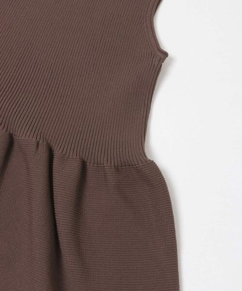URBAN RESEARCH ROSSO WOMEN(アーバンリサーチ ロッソ)の「ウォッシャブルペプラムニットトップス(ニット/セーター・レディース・ピンク/ブラウン/ブラック・FREE)」の19枚目の写真