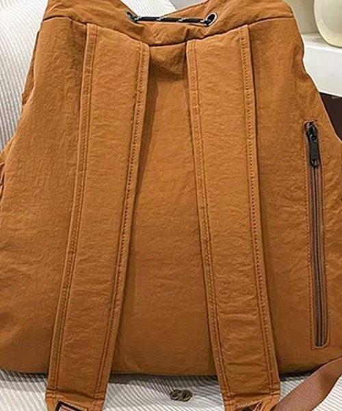 ONEP STAR(ワンピスター)の「2WAYトートリュック(バックパック/リュック・レディース・アーミー/ネイビー/ブラウン/オフホワイト/ブラック/グレー・FREE)」の8枚目の写真