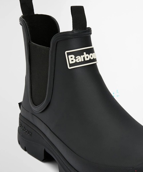 Barbour(バブアー)の「Barbour/バブアー NIMBUS CHELSEA WELLY(レインシューズ・メンズ・ブラック・28cm/27cm)」の2枚目の写真