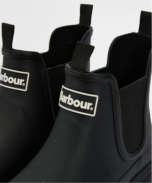 Barbour(バブアー)の「Barbour/バブアー NIMBUS CHELSEA WELLY(レインシューズ・メンズ・ブラック・28cm/27cm)」の6枚目の写真