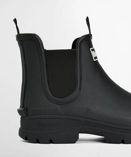 Barbour(バブアー)の「Barbour/バブアー NIMBUS CHELSEA WELLY(レインシューズ・メンズ・ブラック・28cm/27cm)」の4枚目の写真