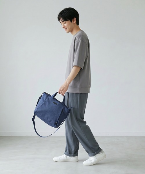 ROOTOTE(ルートート)の「ROOTOTE 撥水2WAYショルダー(トートバッグ・メンズ・ネイビー・FREE)」の16枚目の写真