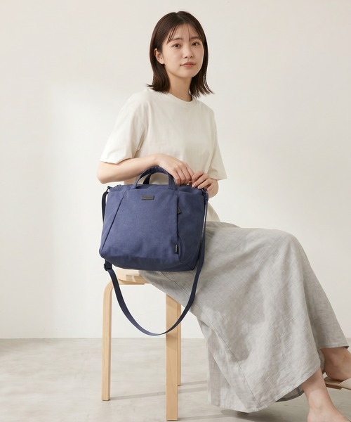 ROOTOTE(ルートート)の「ROOTOTE 撥水2WAYショルダー(トートバッグ・メンズ・ネイビー・FREE)」の20枚目の写真