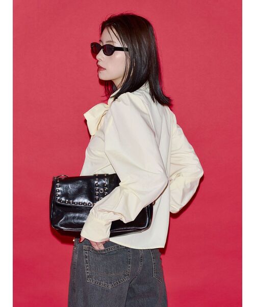 jouetie(ジュエティ)の「【SOMETHING×PosTokyo】Straight Loose Denim(デニムパンツ・レディース・ブルー/ブラック・SMALL/MEDIUM)」の17枚目の写真