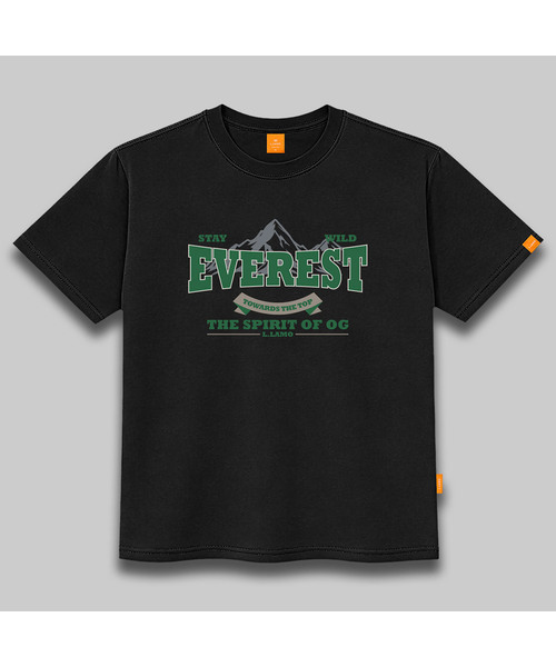 LLAMO(エラモ)の「タワーズザトップ 半袖Tシャツ 男女共用 ビッグサイズ(Tシャツ/カットソー・メンズ・ブラック/ホワイト/グレー/ネイビー・MEDIUM/SMALL/2XL/X-LARGE/LARGE/4XL/3XL)」の2枚目の写真