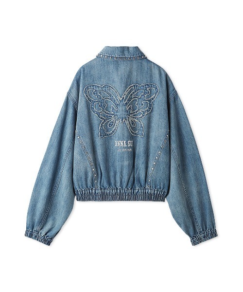 ANNA SUI（アナスイ）の「【LILY BROWN×ANNA SUI】スタッズデニムシャツブルゾン（シャツ/ブラウス・レディース・ライトブルー/ピンク/その他・FREE）」の11枚目の写真