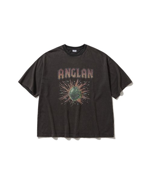 ANGLAN(アングラン)の「Vintage Blast Graphic Tee - Charcoal(Tシャツ/カットソー・メンズ・その他・1/2)」の1枚目の写真