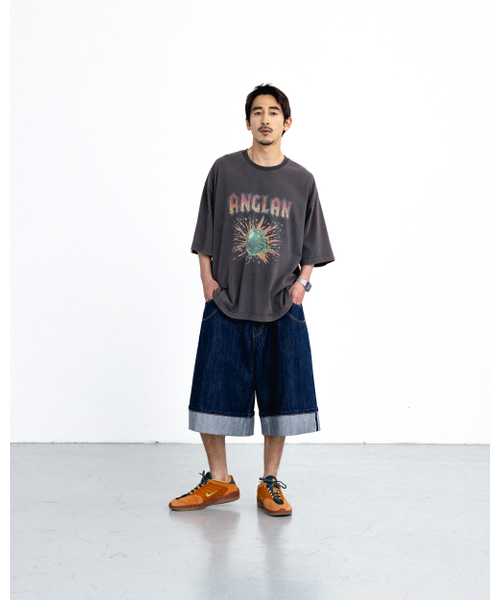 ANGLAN(アングラン)の「Vintage Blast Graphic Tee - Charcoal(Tシャツ/カットソー・メンズ・その他・1/2)」の3枚目の写真
