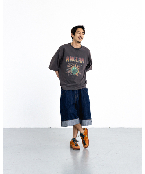ANGLAN(アングラン)の「Vintage Blast Graphic Tee - Charcoal(Tシャツ/カットソー・メンズ・その他・1/2)」の4枚目の写真