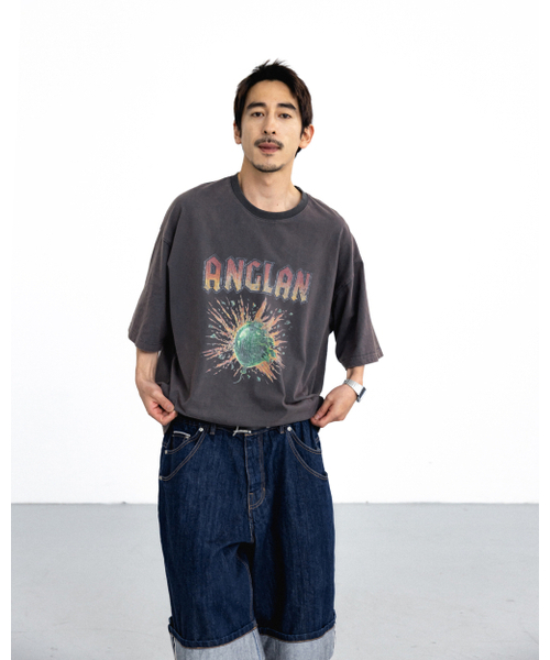 ANGLAN(アングラン)の「Vintage Blast Graphic Tee - Charcoal(Tシャツ/カットソー・メンズ・その他・1/2)」の5枚目の写真