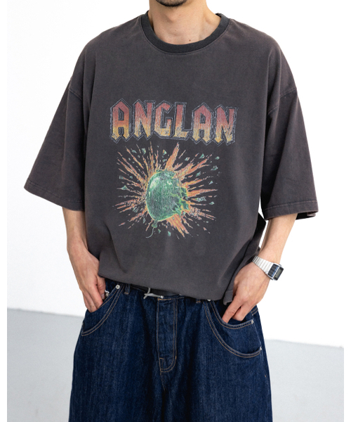 ANGLAN(アングラン)の「Vintage Blast Graphic Tee - Charcoal(Tシャツ/カットソー・メンズ・その他・1/2)」の7枚目の写真