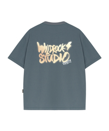 フェードライトニング クールコットン オーバーサイズ 半袖Tシャツ