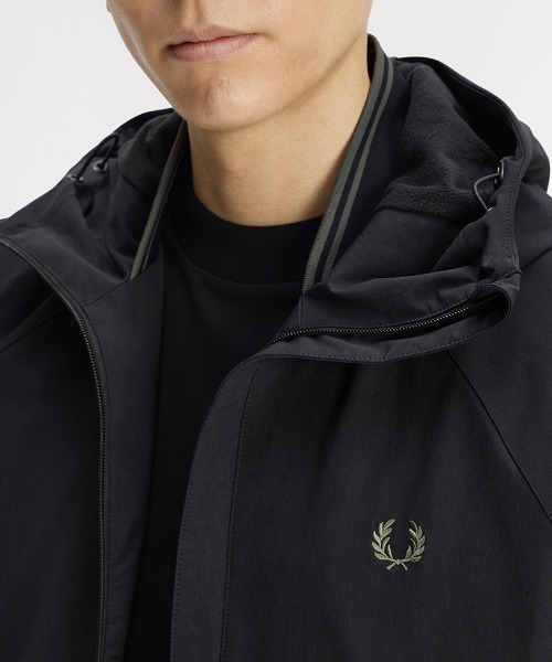 FRED PERRY（フレッドペリー）の「【ZOZO & ONLINESHOP限定】Tipped Colour Block Jacket／ティップドカラーブロックジャケット（ブルゾン・メンズ・ブラック・S/M/L）」の14枚目の写真