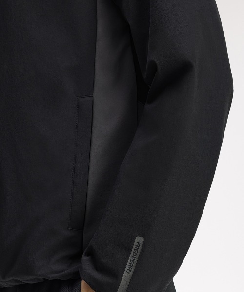 FRED PERRY（フレッドペリー）の「【ZOZO & ONLINESHOP限定】Tipped Colour Block Jacket／ティップドカラーブロックジャケット（ブルゾン・メンズ・ブラック・S/M/L）」の8枚目の写真