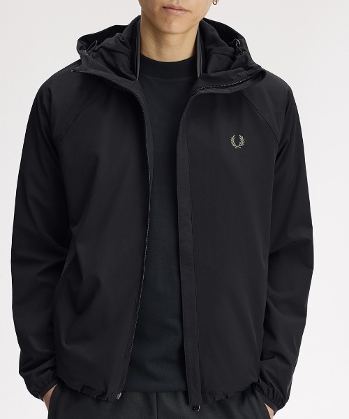 FRED PERRY（フレッドペリー）の「【ZOZO & ONLINESHOP限定】Tipped Colour Block Jacket／ティップドカラーブロックジャケット（ブルゾン・メンズ・ブラック・S/M/L）」の13枚目の写真